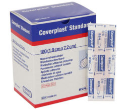 Coverplast plastic strips 100 pack